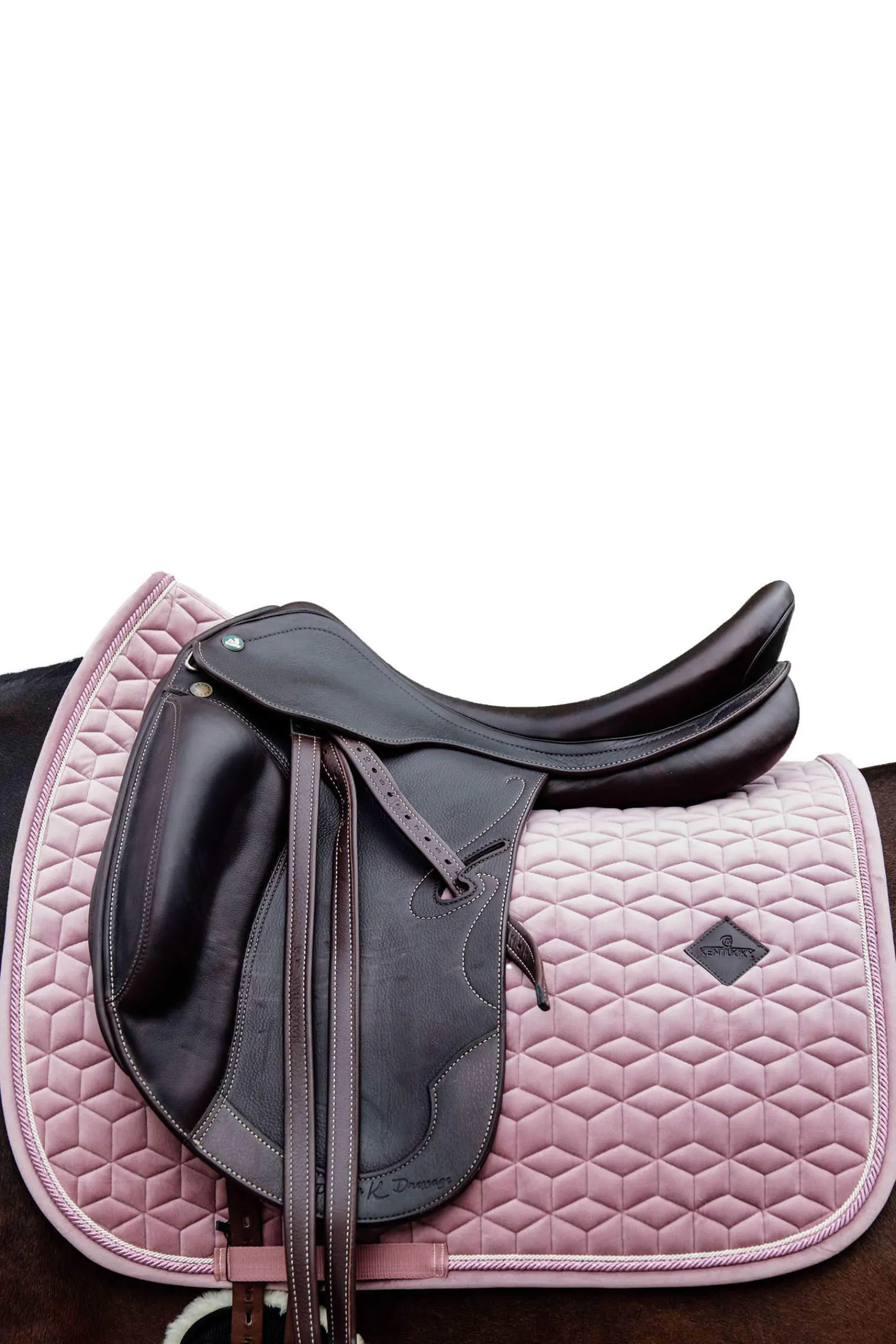 Discount Horsewear Velvet Dressage Saddle Pad Dressage Saddle Pads