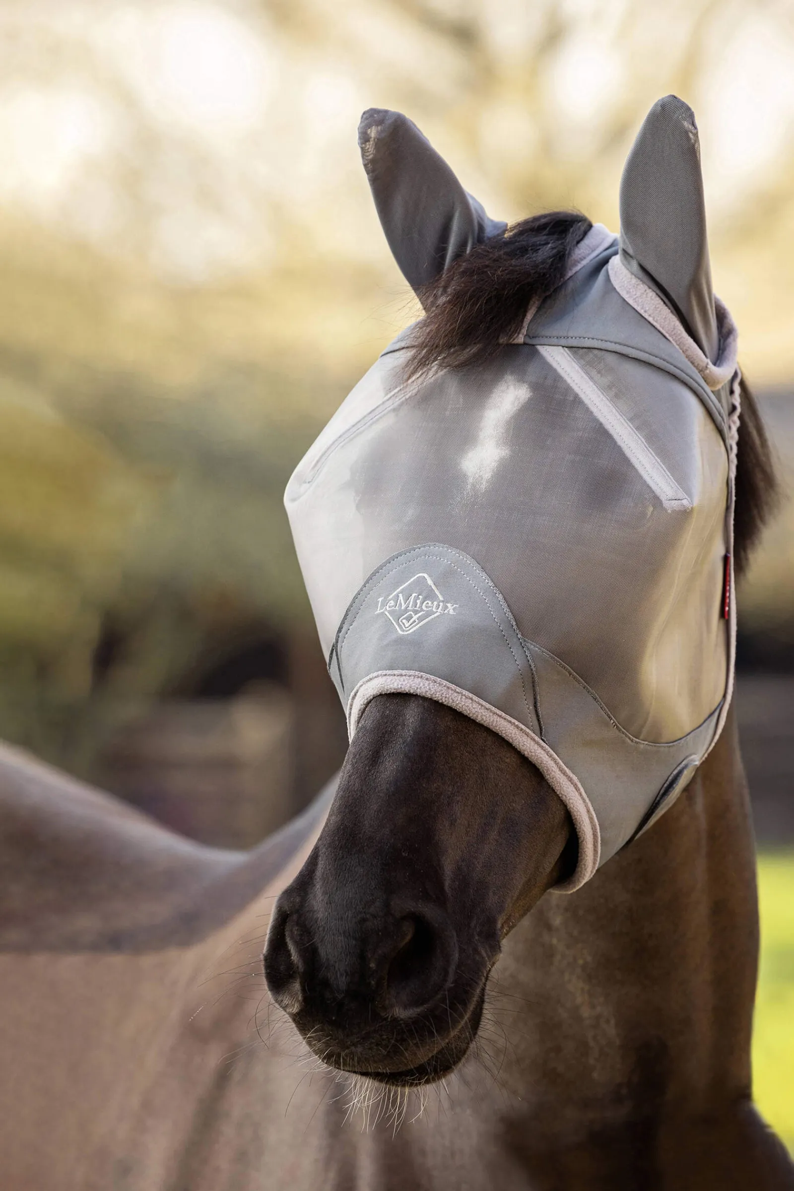 Hot ArmourShield Pro Half Fly Mask With Ears Fly Masks & Fringes|Fly Masks & Fringes