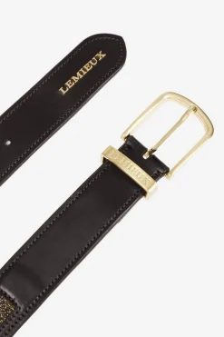 Outlet Crystal Insert Belt Belts