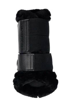 Sale Mesh Brushing Boots With Fleece Edging Horse Boots