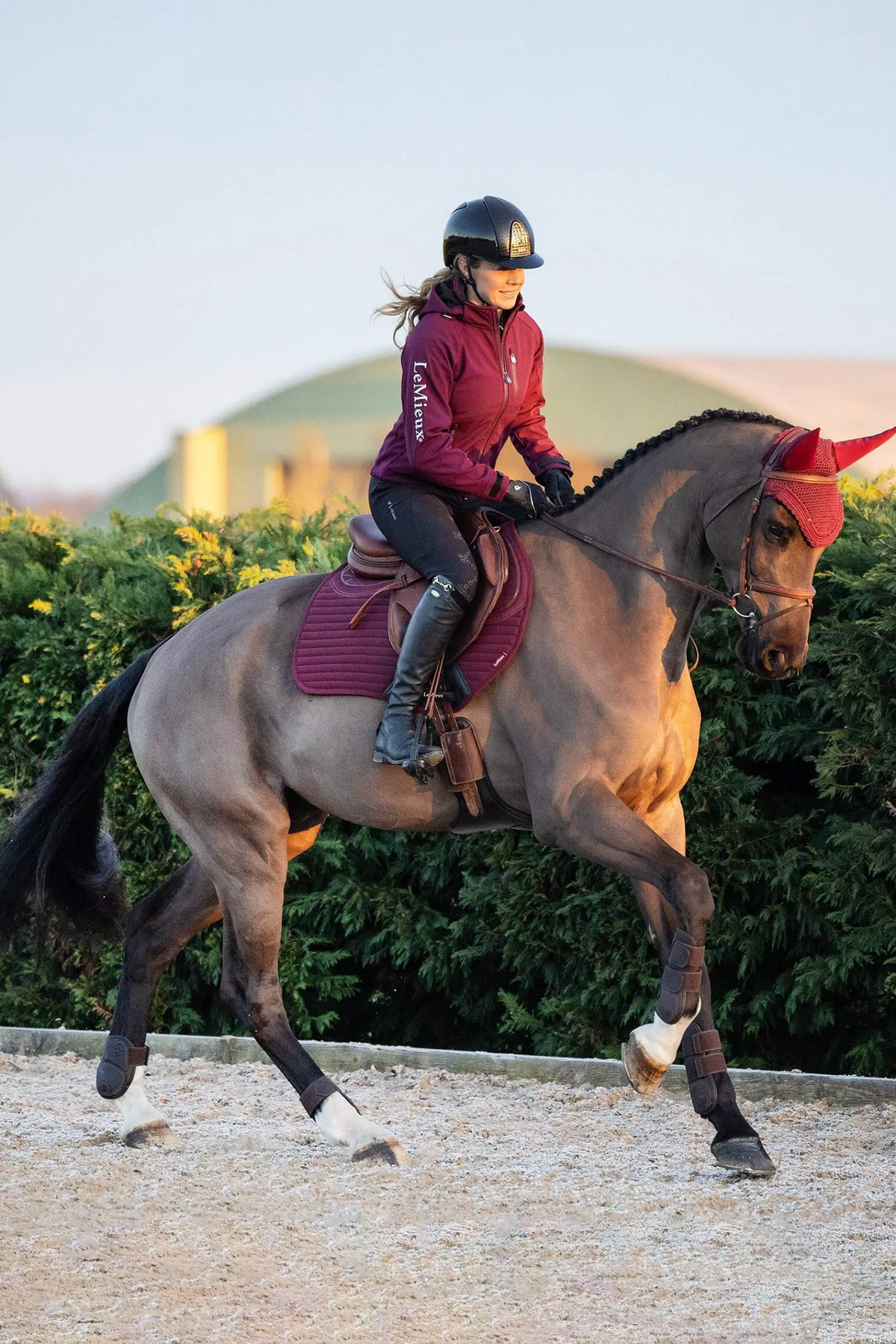 Hot Soft Shell Anti Slip Euro Jumping Saddle Pad Pony Saddle Pads|All Purpose & Jumping Saddle Pads