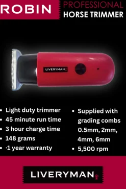 Outlet Robin Equine Trimmer Clipping & Trimming