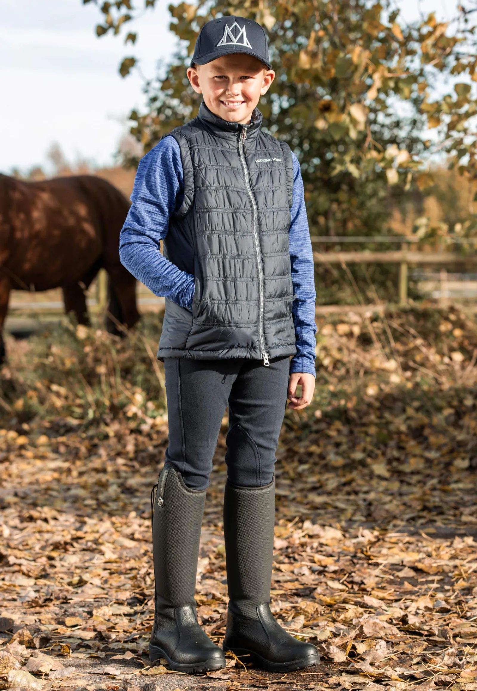 New Mountain Horse Active Young Rider Boots Jodhpur Boots