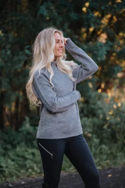 Clearance Mountain Horse Crew Pullover Women Riding Jumpers & Fleeces