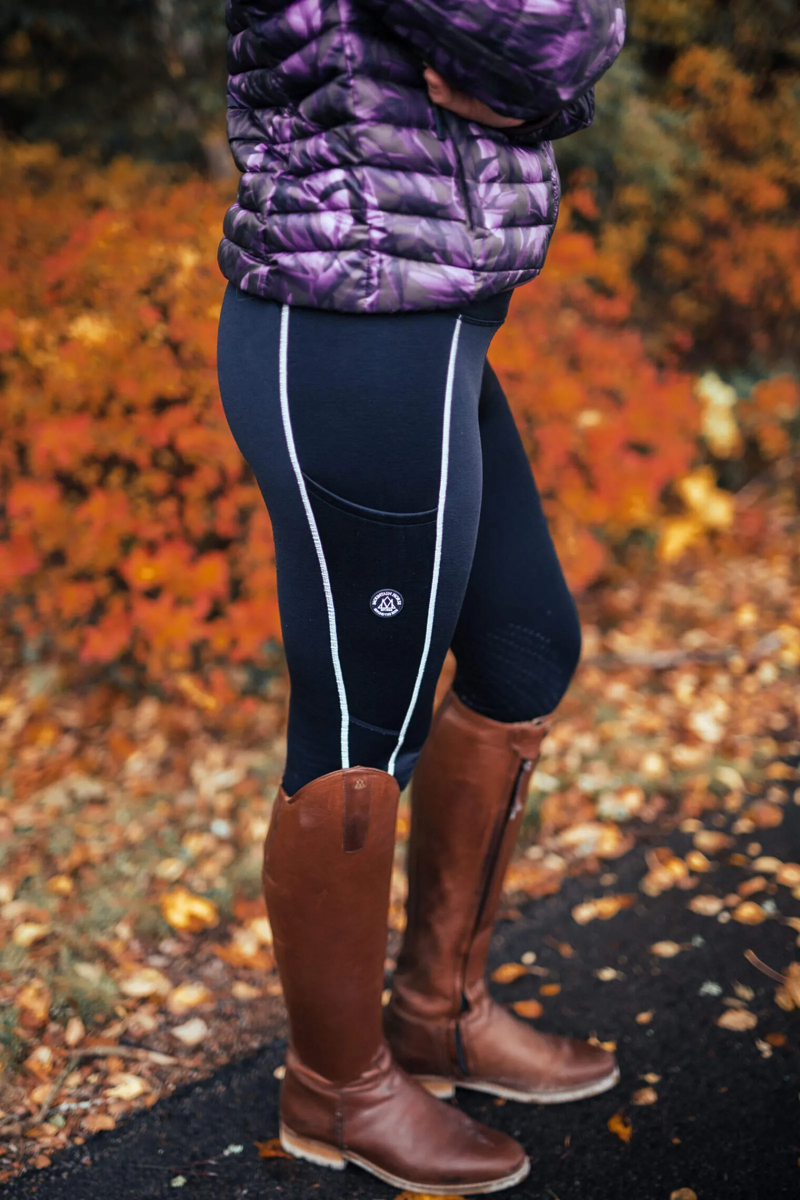 Outlet Mountain Horse Jade Tech Tights Grip Technology for Woman Riding Tights