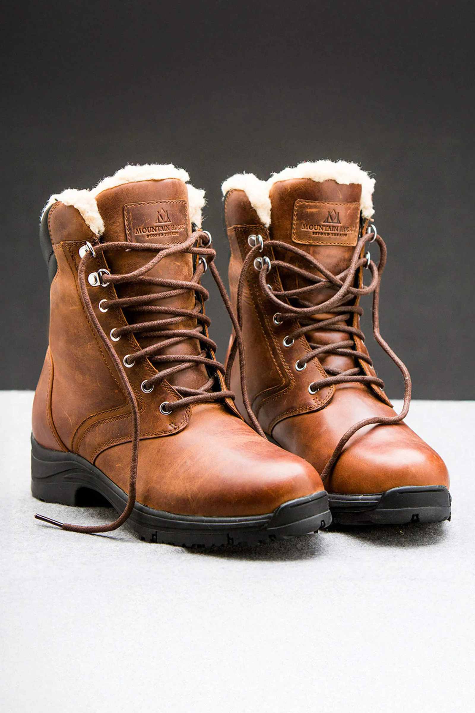 New Mountain Horse Snowy River Women´s Lace Boots Hiking Riding Shoes