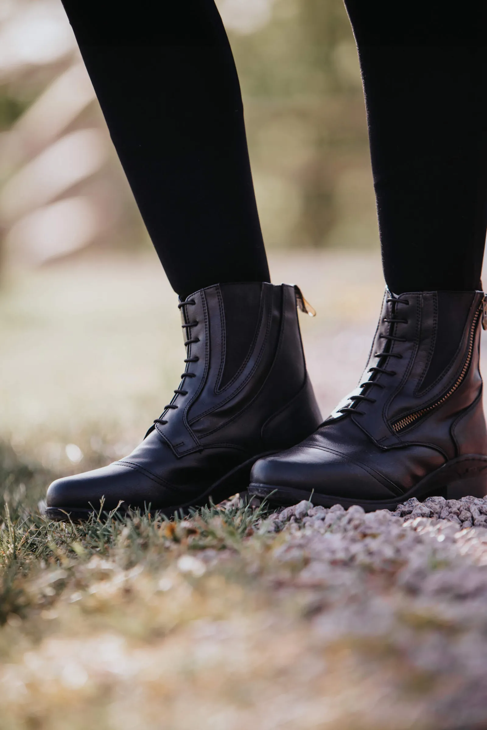 Clearance Mountain Horse Veganza Winter Side Zip Paddock Jodhpur Boots Jodhpur Boots