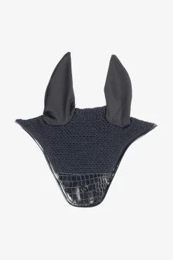 Outlet PS of Sweden Fly Hat Croco PU Ear Bonnets & Fly Veils|Ear Bonnets & Fly Veils