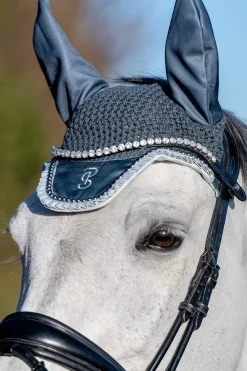 Outlet PS of Sweden Fly Hat Ruffle Pearl Ear Bonnets & Fly Veils|Ear Bonnets & Fly Veils