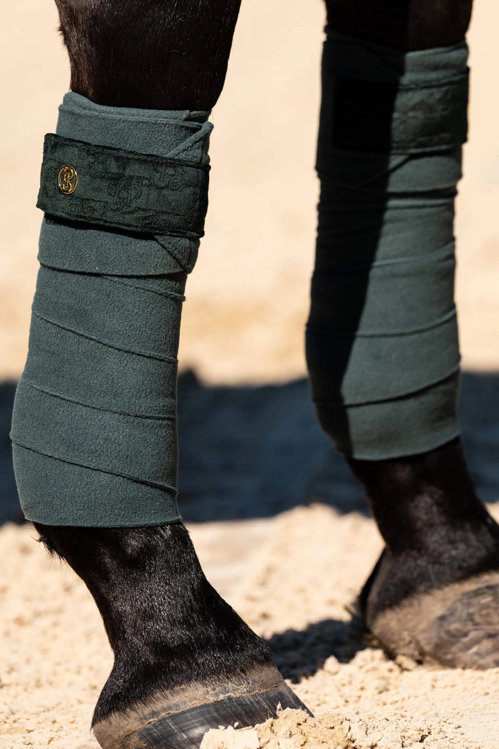 Hot PS of Sweden Polos Velvet Monogram Horse Bandages