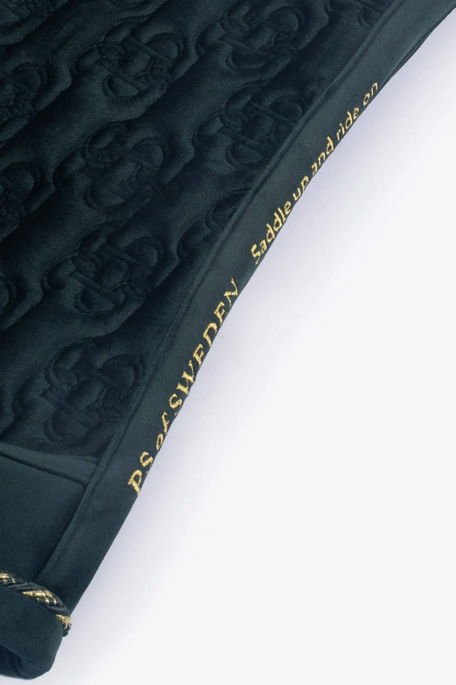 Hot PS of Sweden Saddle Pad Velvet Monogram Jump Pony Saddle Pads|All Purpose & Jumping Saddle Pads