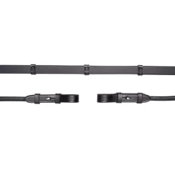 New Schockemöhle Sports Leather reins,hook&stud,w.stop, Bridle reins round raised Reins