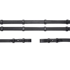Discount Schockemöhle Sports Leather reins (rubber inside), Reins for Double Bridle Basic Auxiliary Reins & Lunging Aids|Auxiliary Reins & Lunging Aids