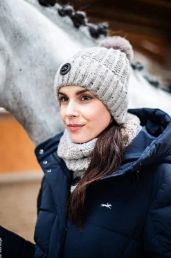 Fashion Schockemöhle Sports Melange Beanie Style Caps & Headbands