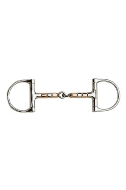 Online Copper bit, roller mouth D-ring Snaffle
