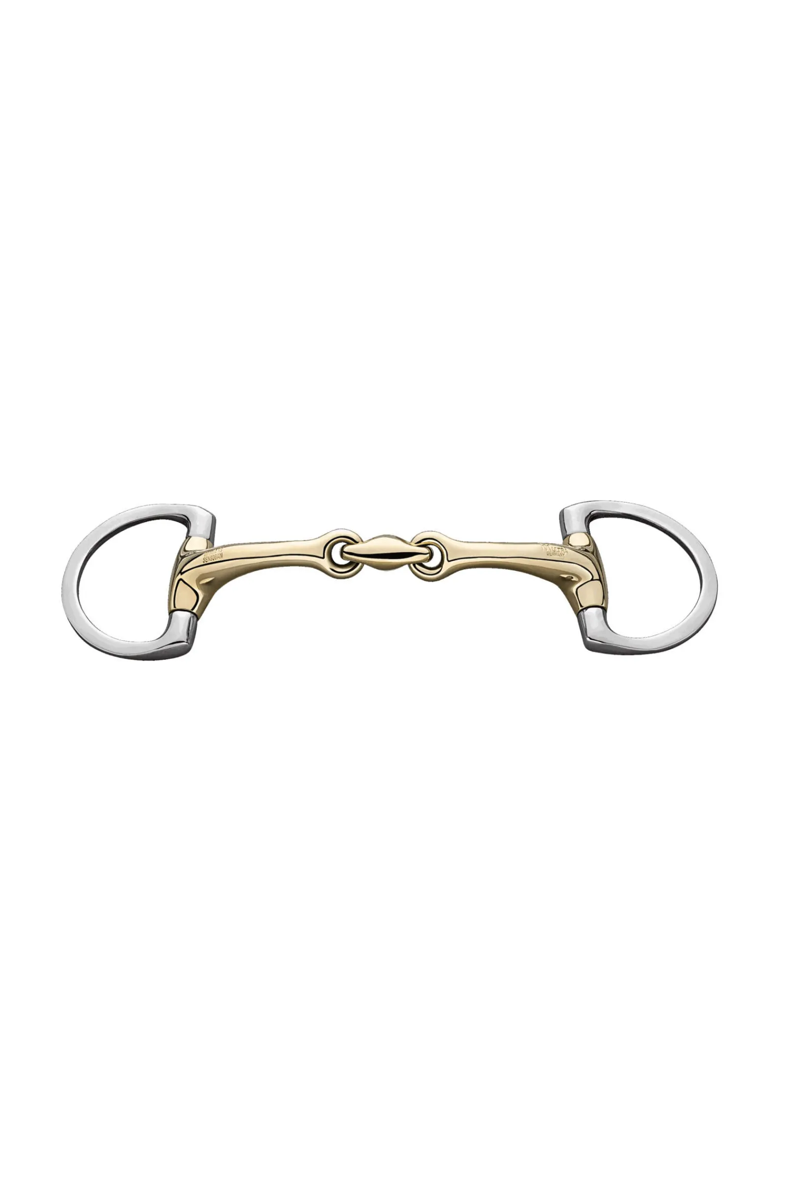 Outlet Dynamic RS Bradoon Eggbutt Bit, Sensogan 14mm Bradoon Bits