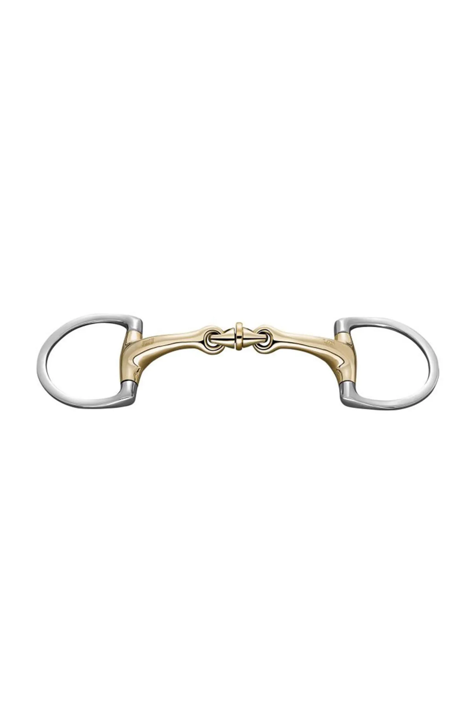 Fashion Dynamic RS WH Ultra Sensogan Double Jointed Eggbutt Snaffle 14mm Eggbutt Snaffles Bits
