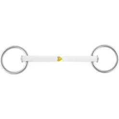 Clearance Nathe Bradoon 15mm Single Jointed (55mm ring) Bradoon Bits