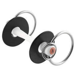 Sale Nathe Standard Bit 20mm w/ Additional Small Rings (70mm ring) Loose Ring Snaffles