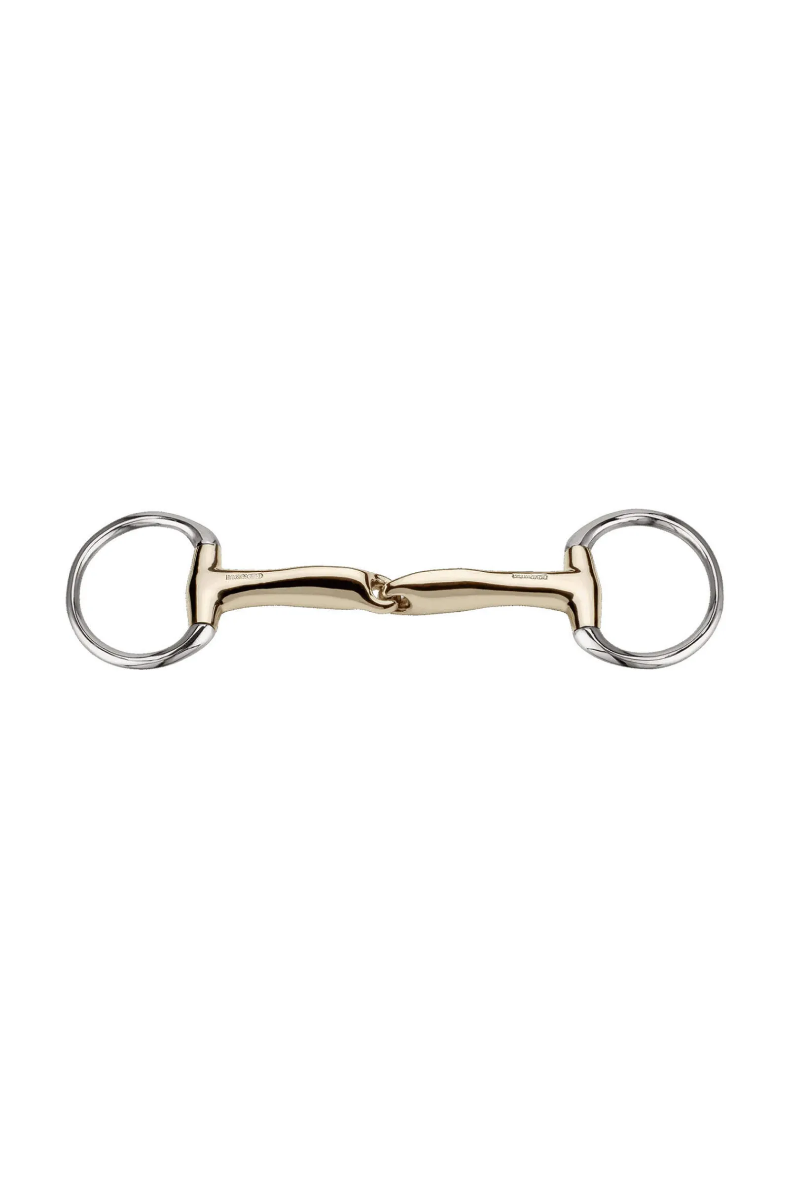 Best Novocontact Eggbutt Bradoon 14mm Single Jointed Sensogan D-Shaped Rings Eggbutt Snaffles Bits
