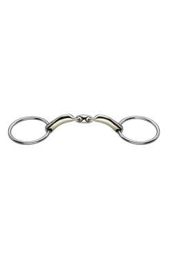 Discount Novocontact Loose RG Snaff Dbl.J.Sensogan 16mm Loose Ring Snaffles