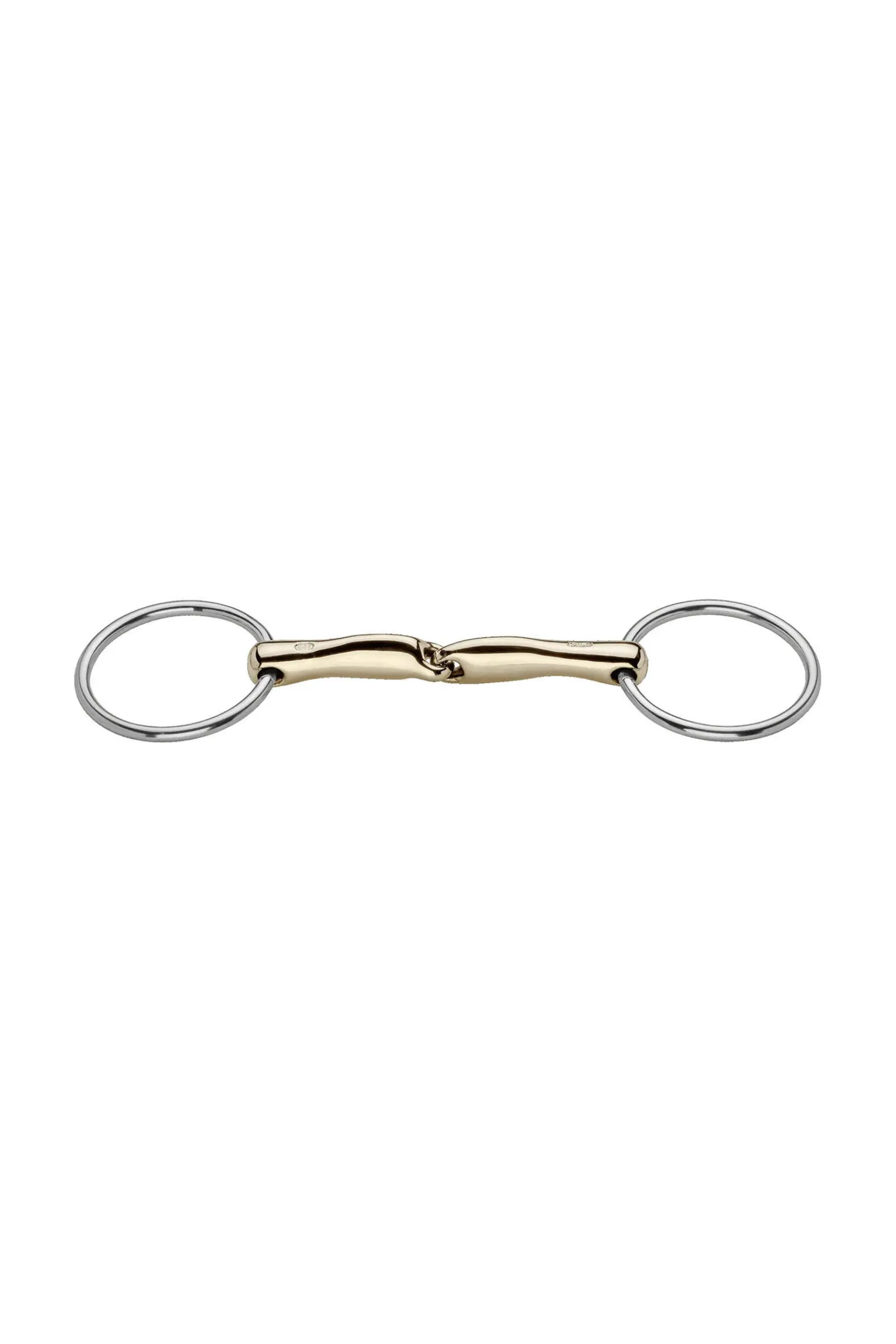 Hot Novocontact Loose Ring Snaffle 14mm Single Jointed Sensogan 70mm Stainless Steel Rings Loose Ring Snaffles