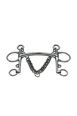 Discount Pelham Mullen Mouthpiece, curved Stainless steel Pelham Bits
