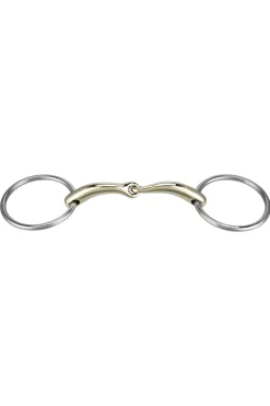 Online Pronamic Sensogan Single Jointed Loose Ring Snaffle , 14mm Eggbutt Snaffles Bits