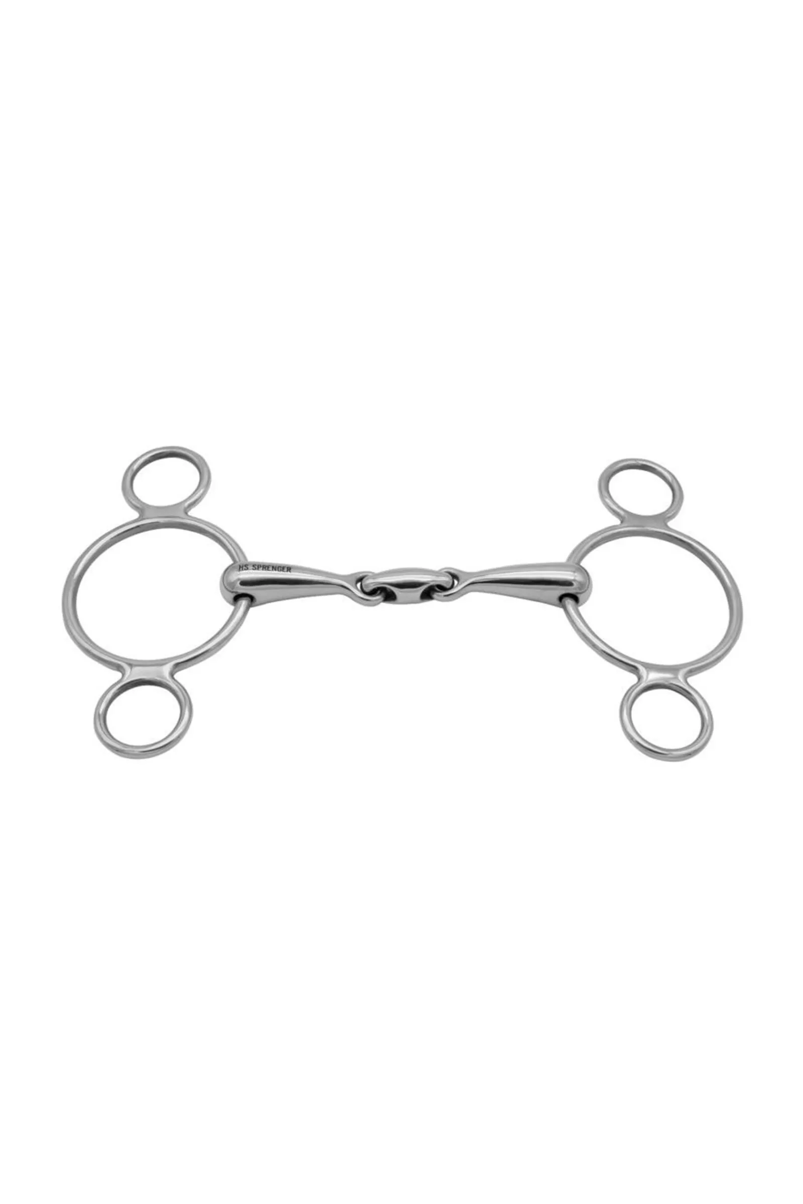 Sale 3-ring Bit Vienna Double Jointed SS 16mm 3 Ring Bits