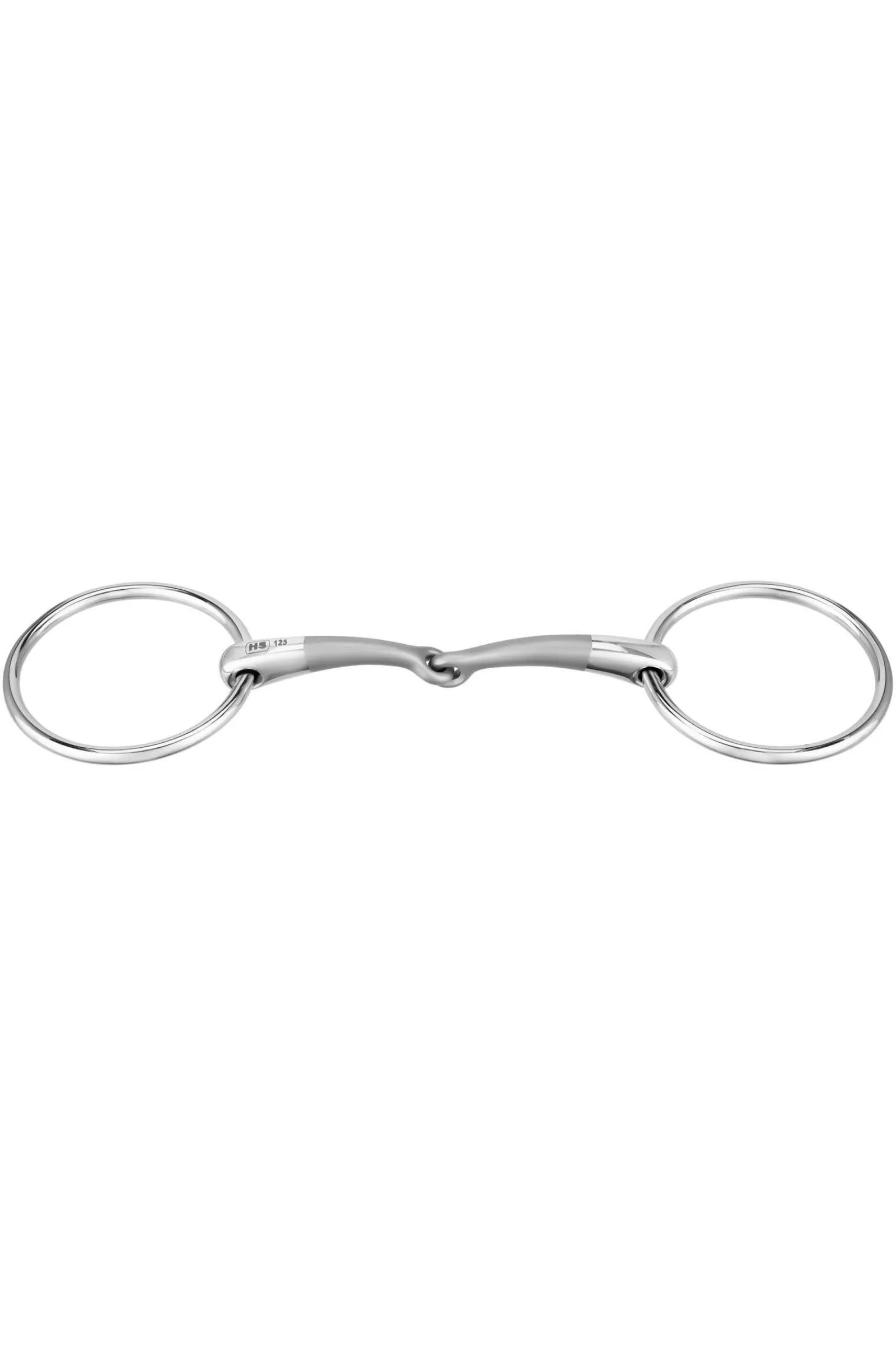 Discount Satinox Single Jointed Loose Ring Snaffle, 12mm Loose Ring Snaffles