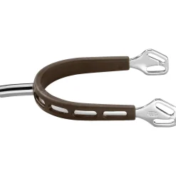 Fashion Spurs Ultra Fit Brown Grip, SS Flat Neck Spurs