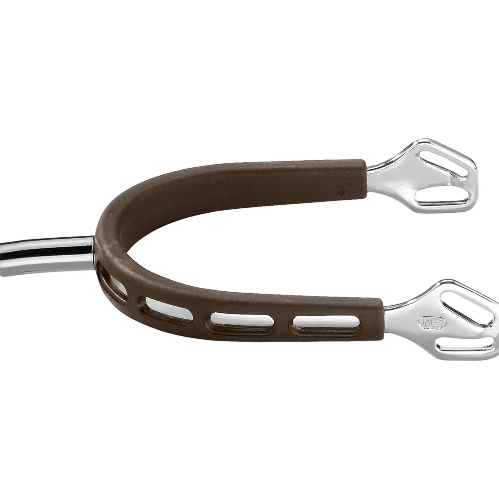 Fashion Spurs Ultra Fit Brown Grip, SS Flat Neck Spurs