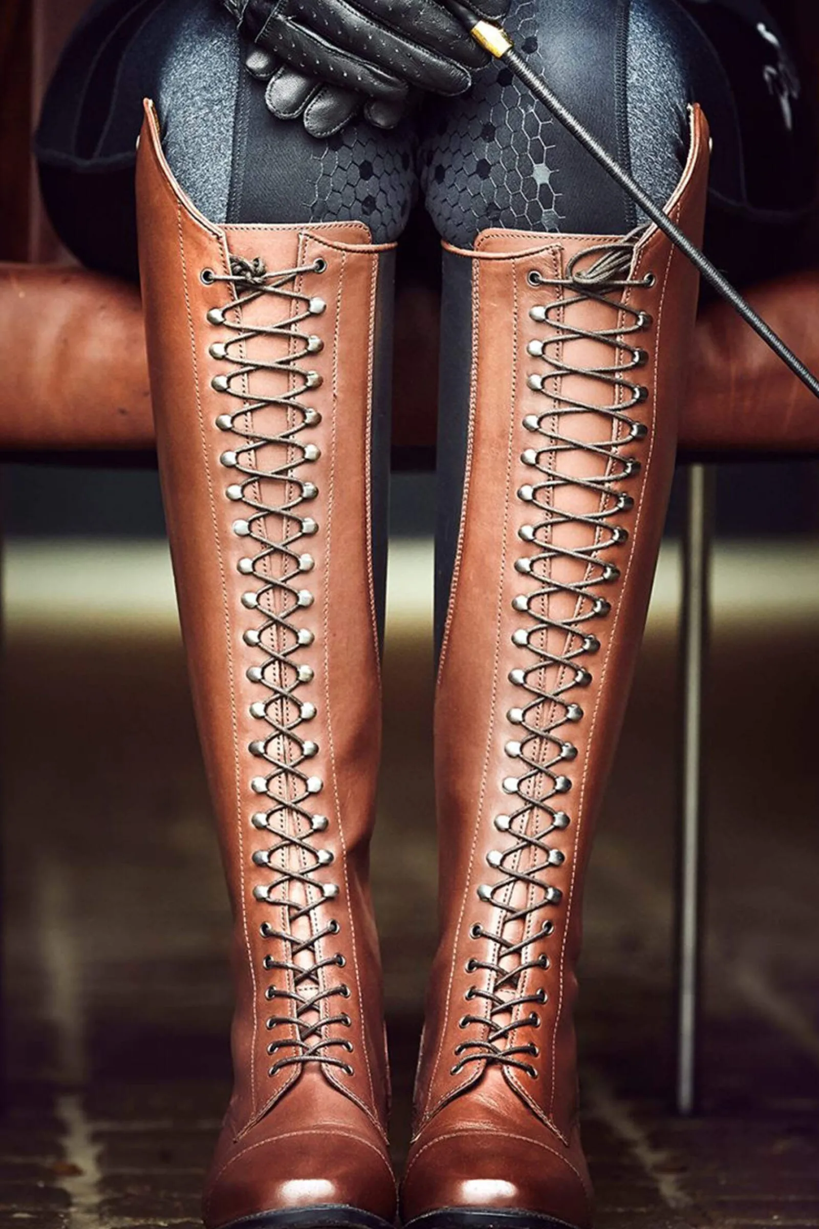 Clearance Suedwind Footwear Legacy Venado Lace Tall Riding Boots Riding Boots