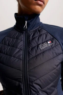 Outlet Tommy Hilfiger Equestrian Thermo Hybrid Jacket Women Coats & Jackets