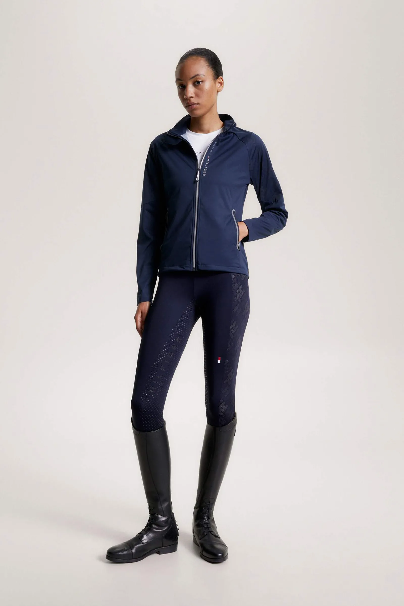 Discount Tommy Hilfiger Equestrian Zurich Reflective Windbreaker Women Rain Clothing|Coats & Jackets