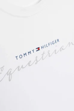 Best Tommy Hilfiger Equestrian Brooklyn Short Sleeve Graphic T-Shirt Women Tops & T-shirts