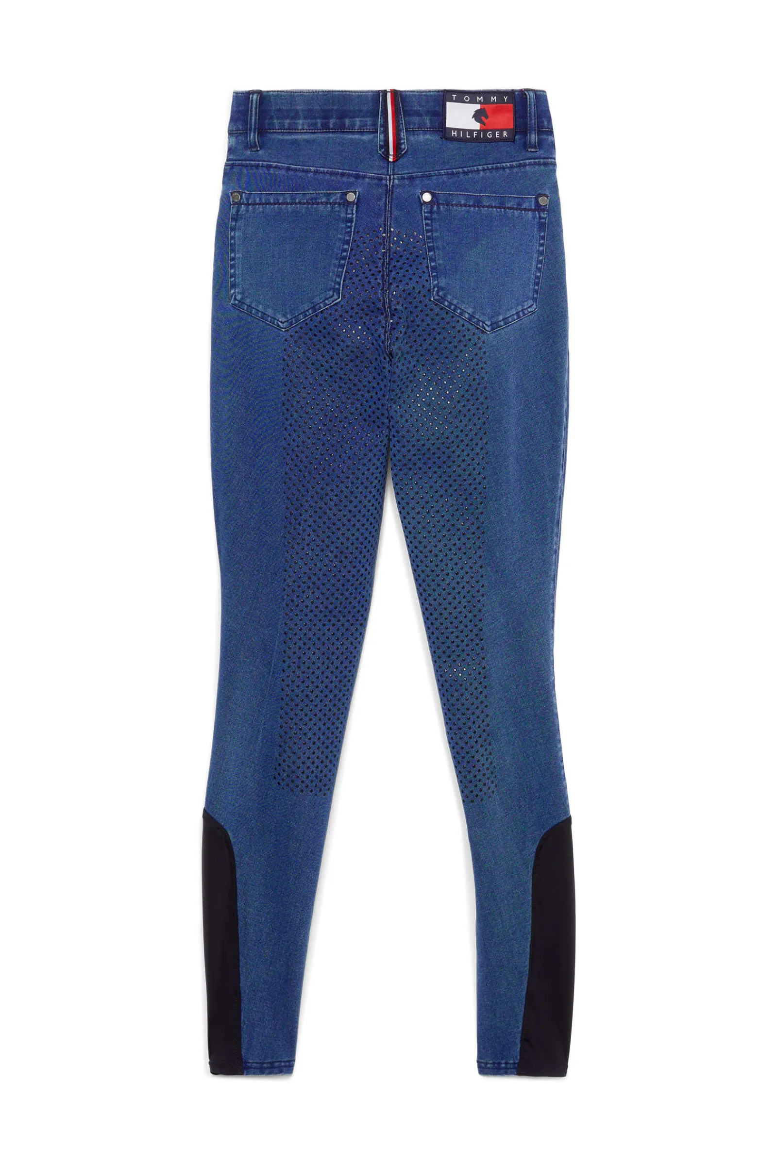 Online Tommy Hilfiger Equestrian Queens Denim Full Grip Breeches Full Seat Breeches