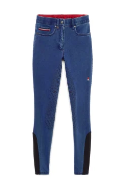 Online Tommy Hilfiger Equestrian Queens Denim Full Grip Breeches Full Seat Breeches