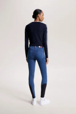 Online Tommy Hilfiger Equestrian Queens Denim Full Grip Breeches Full Seat Breeches