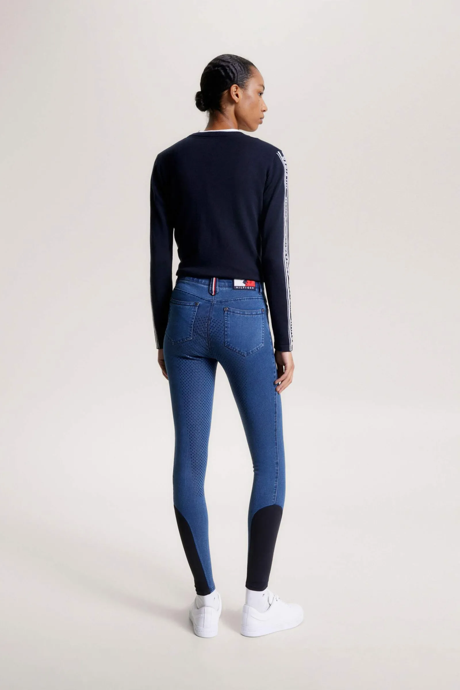 Online Tommy Hilfiger Equestrian Queens Denim Full Grip Breeches Full Seat Breeches
