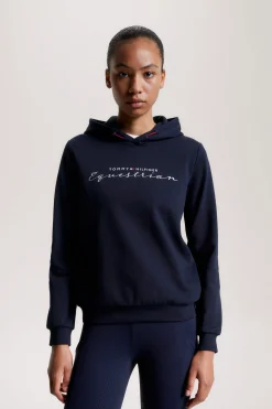 Discount Tommy Hilfiger Equestrian Metallic Logo Women Women Riding Jumpers & Fleeces