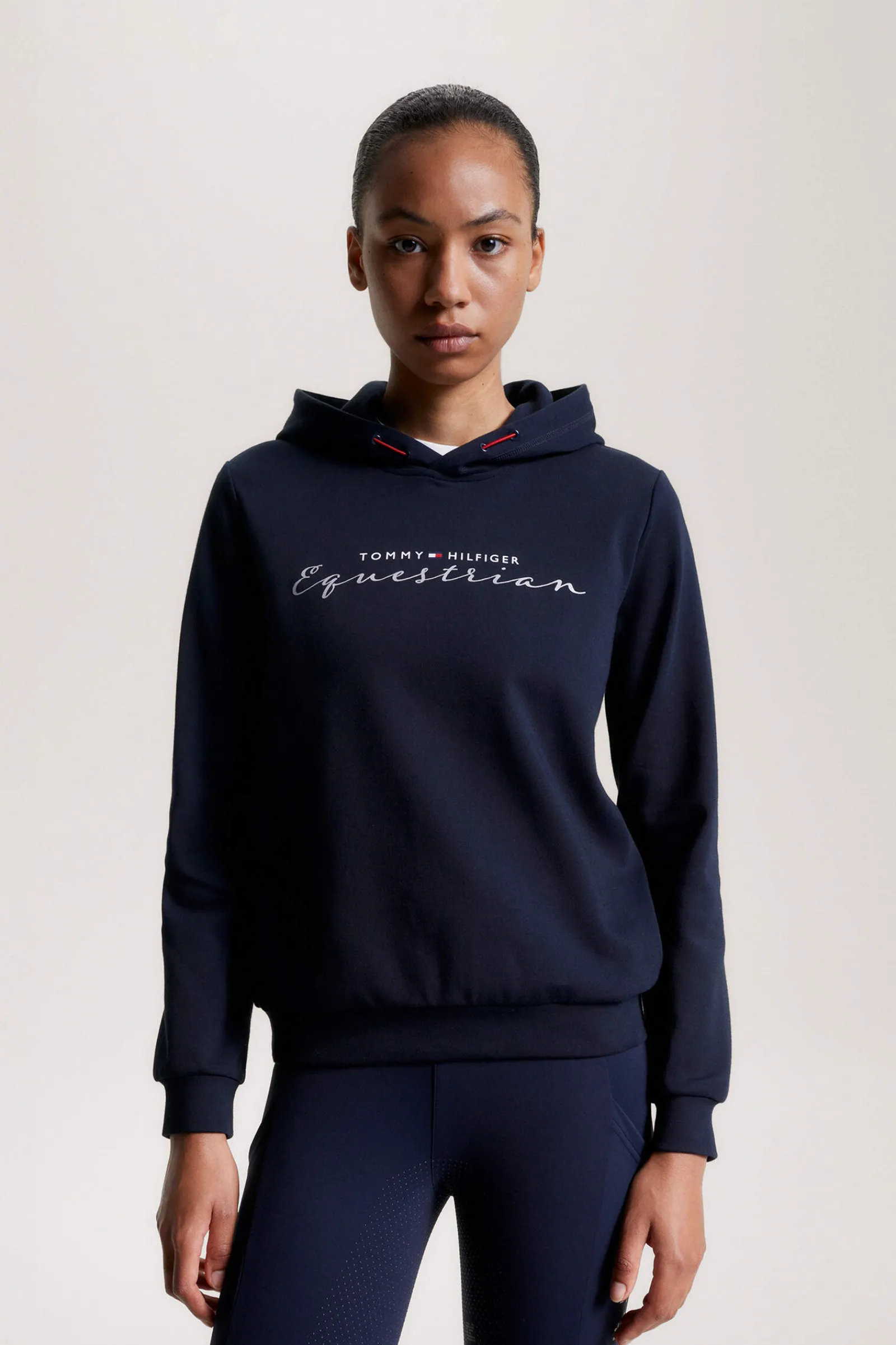 Discount Tommy Hilfiger Equestrian Metallic Logo Women Women Riding Jumpers & Fleeces
