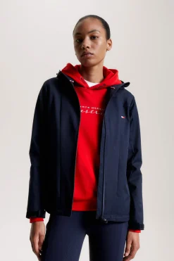 Clearance Tommy Hilfiger Equestrian Barcelona Fitted Rain Jacket Women Rain Clothing|Coats & Jackets