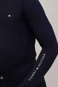 Hot Tommy Hilfiger Equestrian Phoenix Men´s High Neck Longsleeved Shirt Riding Shirts