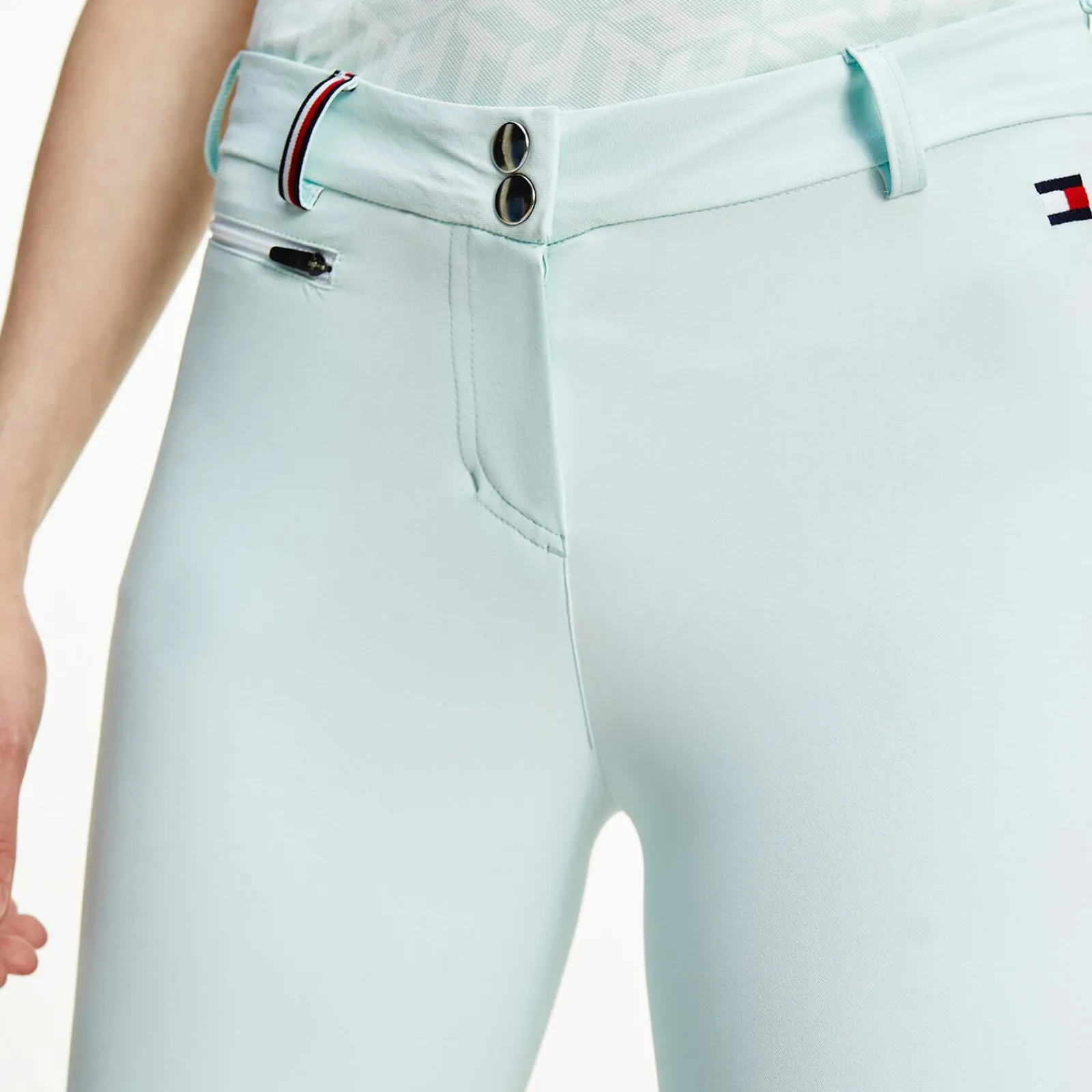 Clearance Tommy Hilfiger Equestrian Style Women Knee Patch Breeches