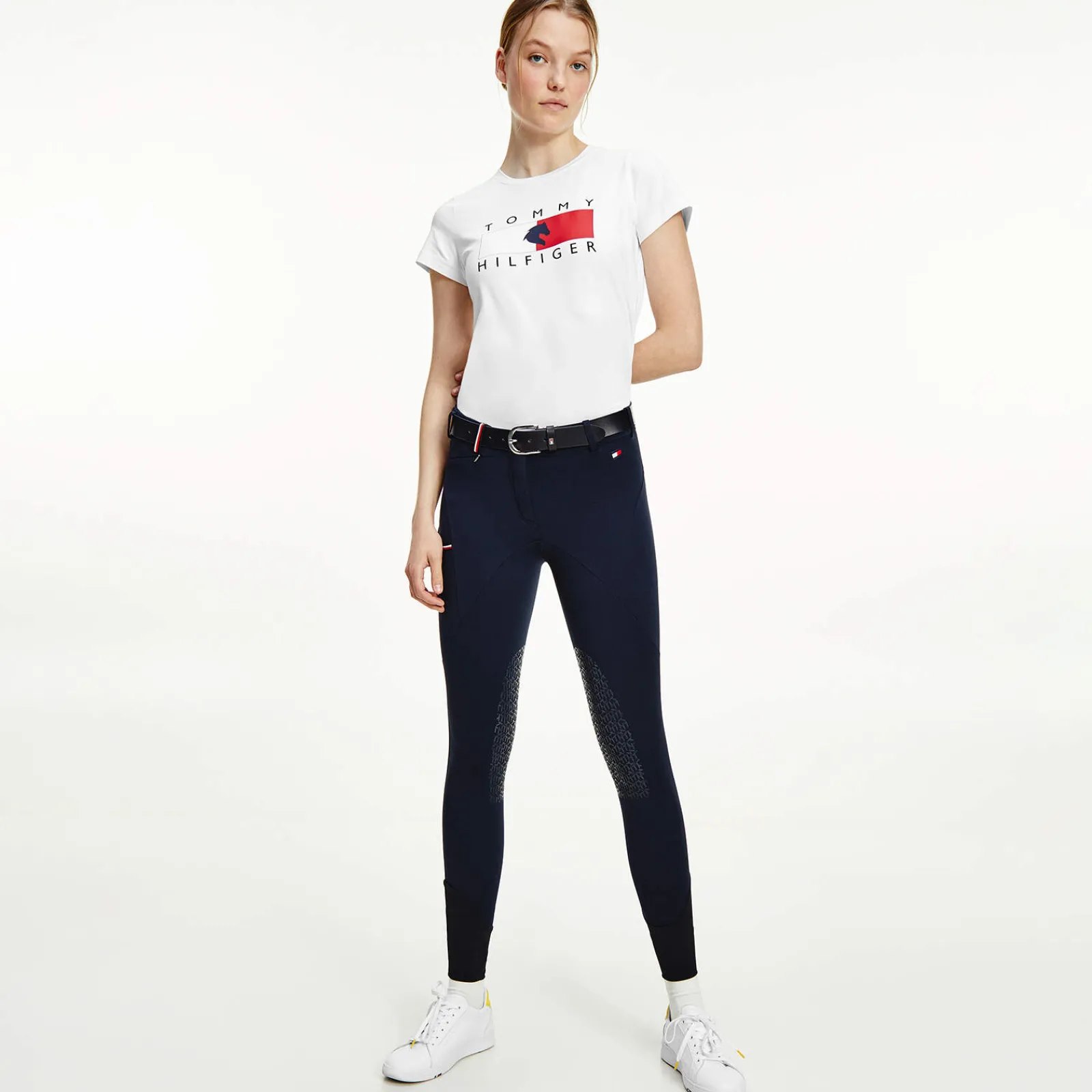 Discount Tommy Hilfiger Equestrian Performance Women Knee Patch Breeches