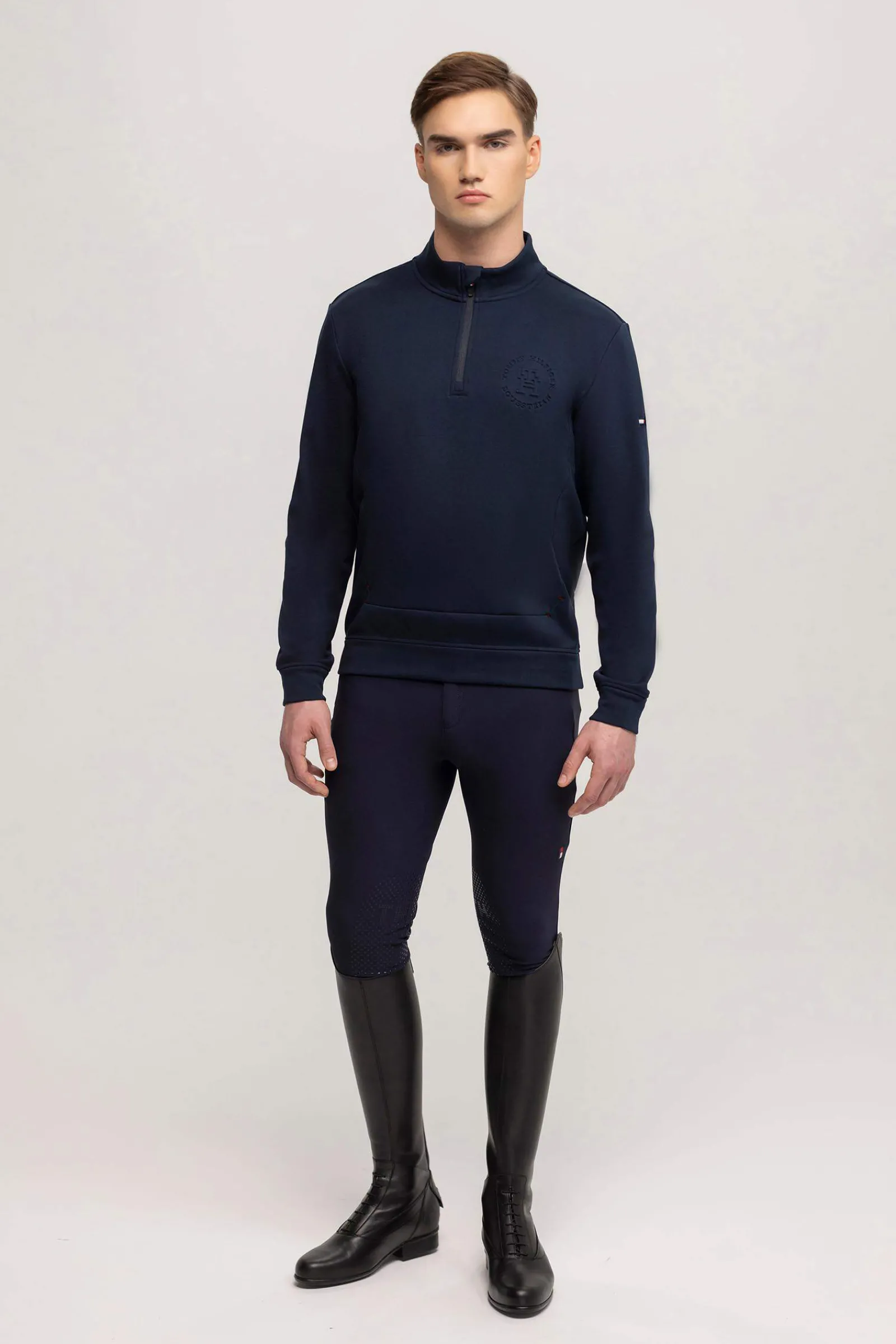 Discount Tommy Hilfiger Equestrian Dallas Men´s 1/4 Zip Sweatshirt Mens Jumpers & Fleece