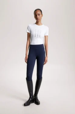 Clearance Tommy Hilfiger Equestrian Rhinestone T-Shirt Women Tops & T-shirts