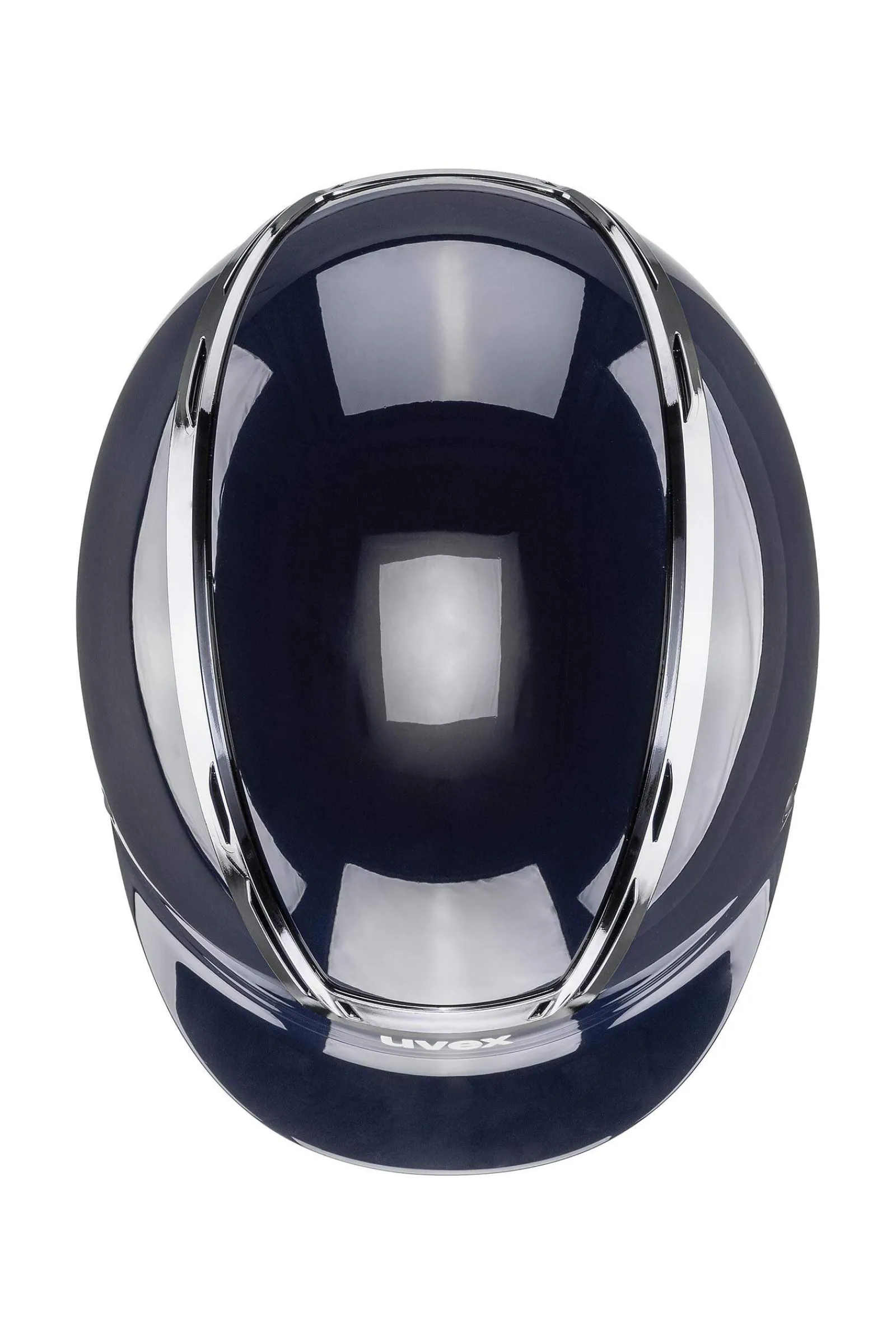 New Exxeed Shiny Chrome Riding Helmet Riding Hats & Helmets