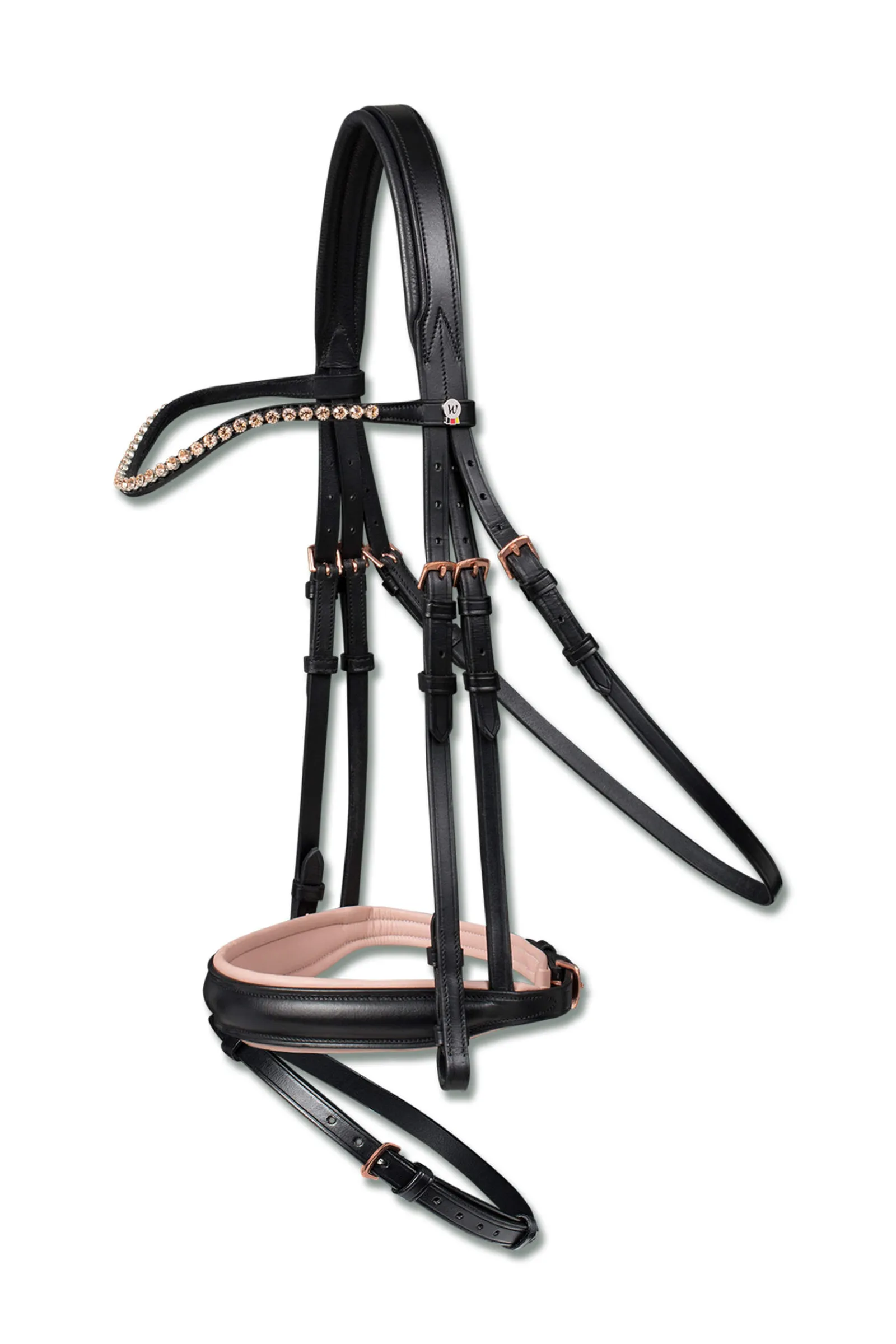 Online X-Line Bridle Rosé Pony Bridles & Halters|Bridles & Nosebands